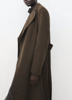 Handmade Wool Coat With Belt