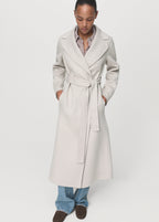 Handmade Wool Coat With Belt