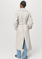 Handmade Wool Coat With Belt