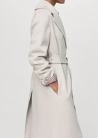 Handmade Wool Coat With Belt