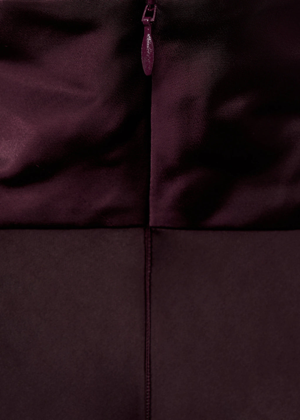 High Collar Satin Blouse