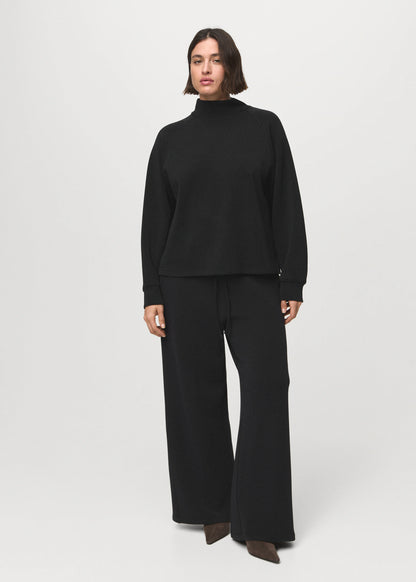 High Collar Sweatshirt