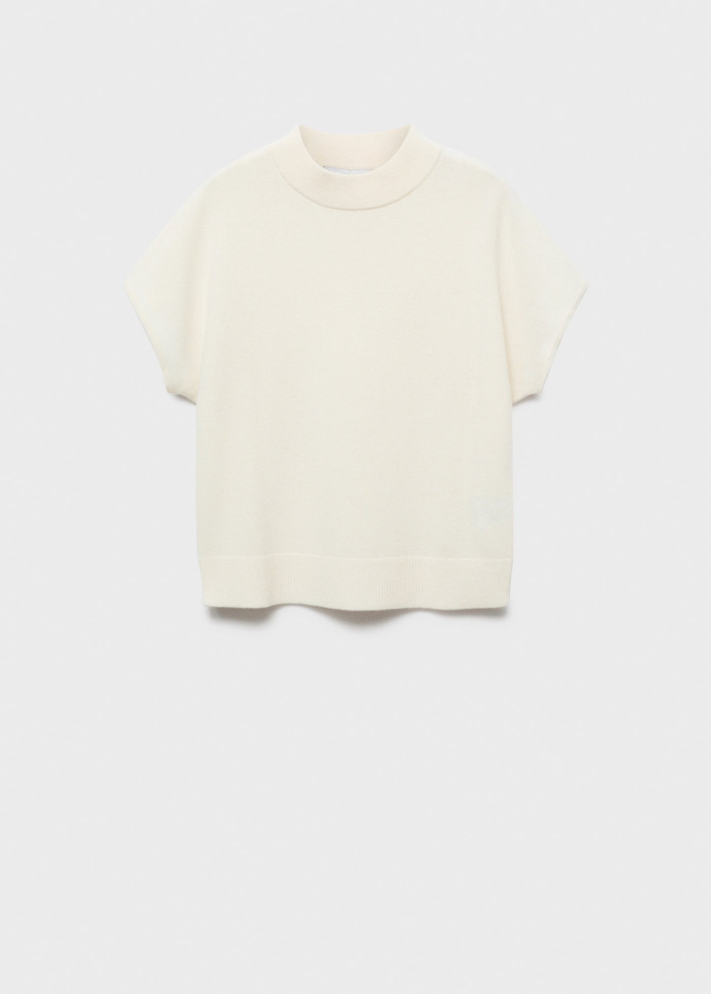 High Collar Wool Sweater