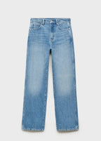 High Waist Straight Jeans