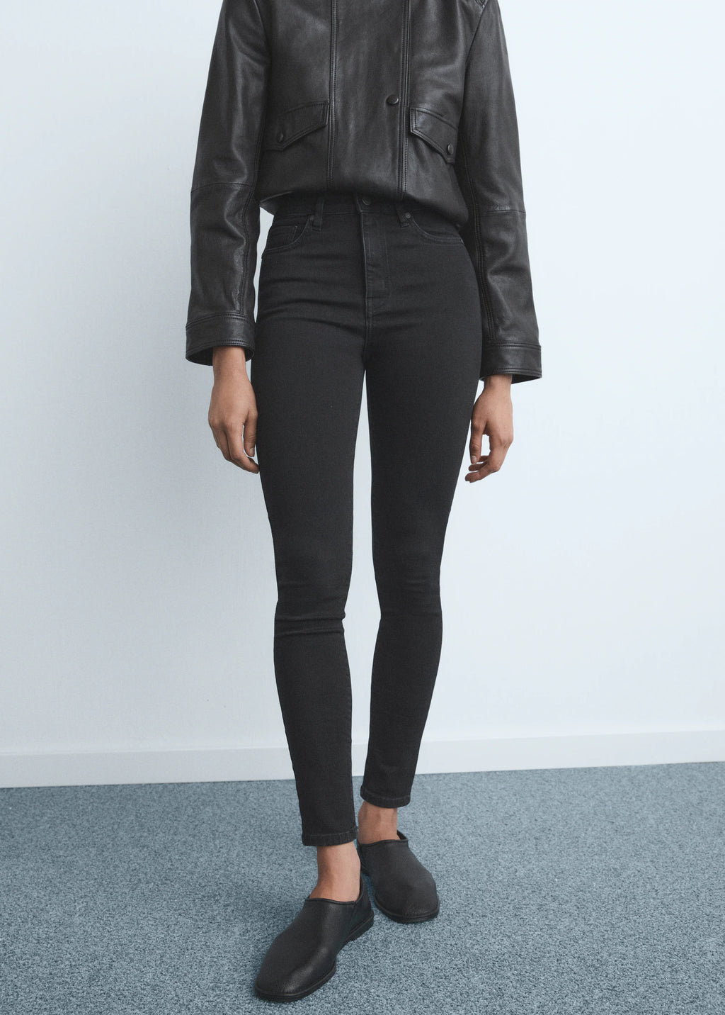 High Rise Skinny Jeans