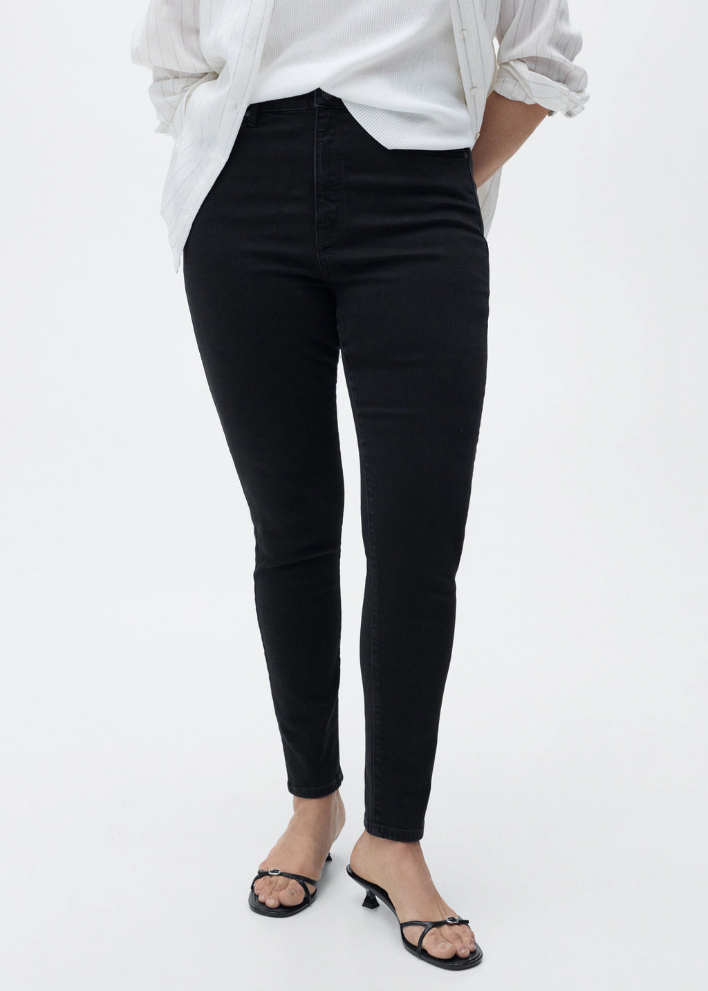 High Rise Skinny Jeans
