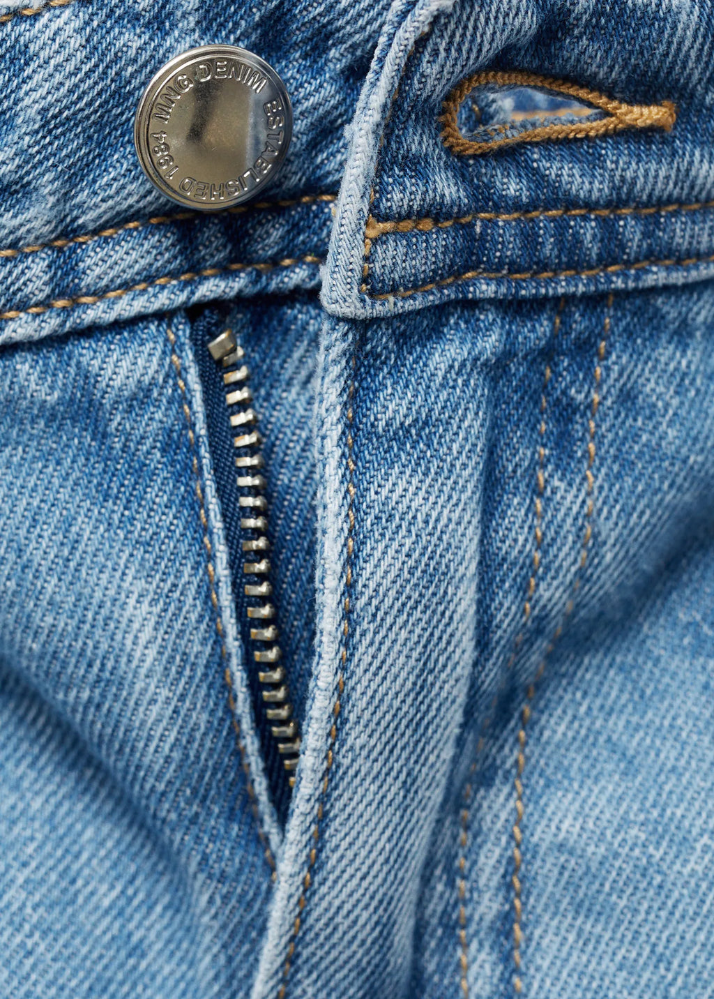 High Rise Wide Leg  Jeans With Pockets