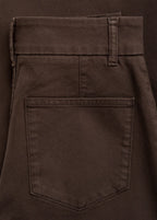 High Waist Wide Leg Jeans With Seams