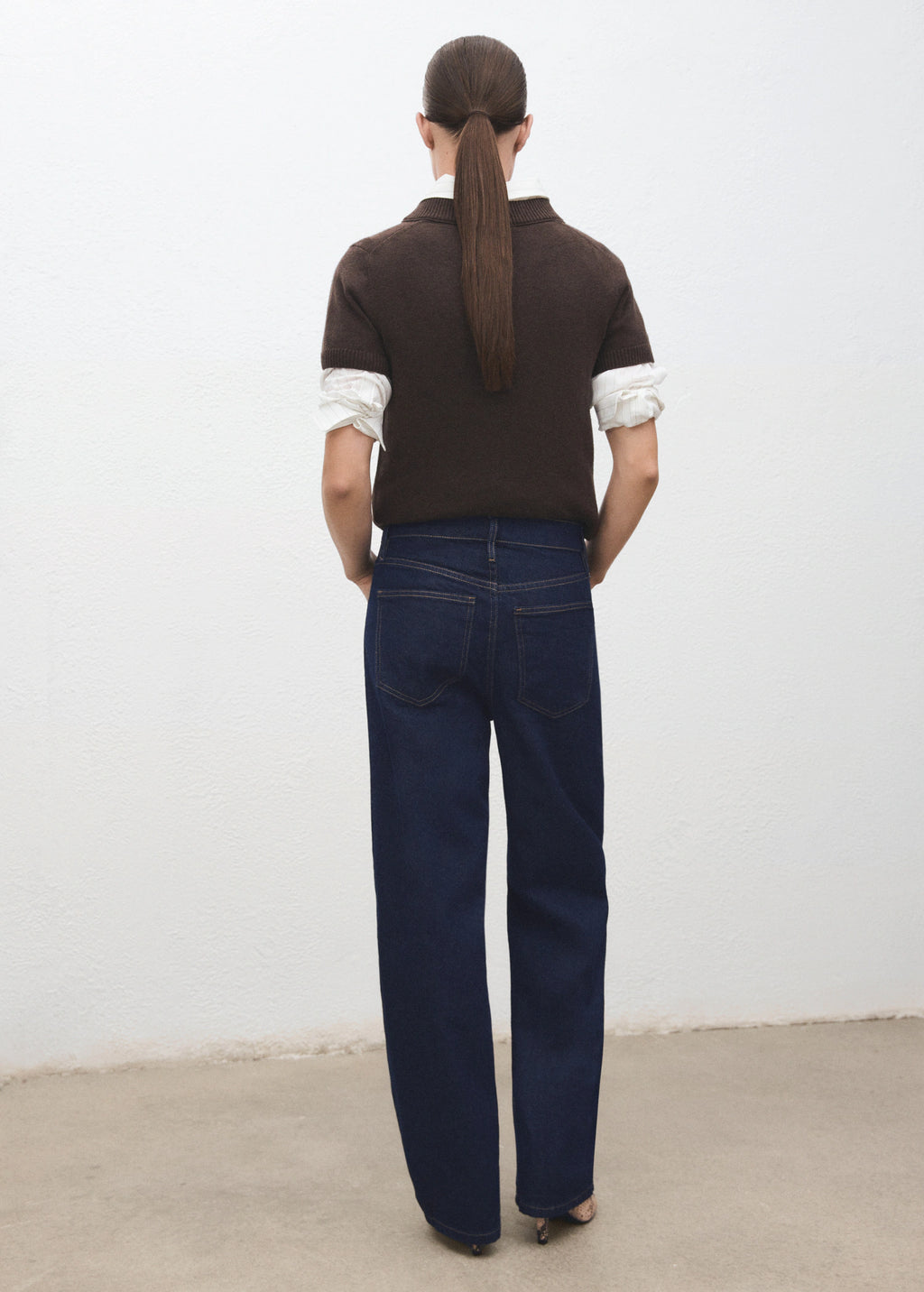 High Waisted Barrel Jeans