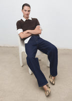 High Waisted Barrel Jeans