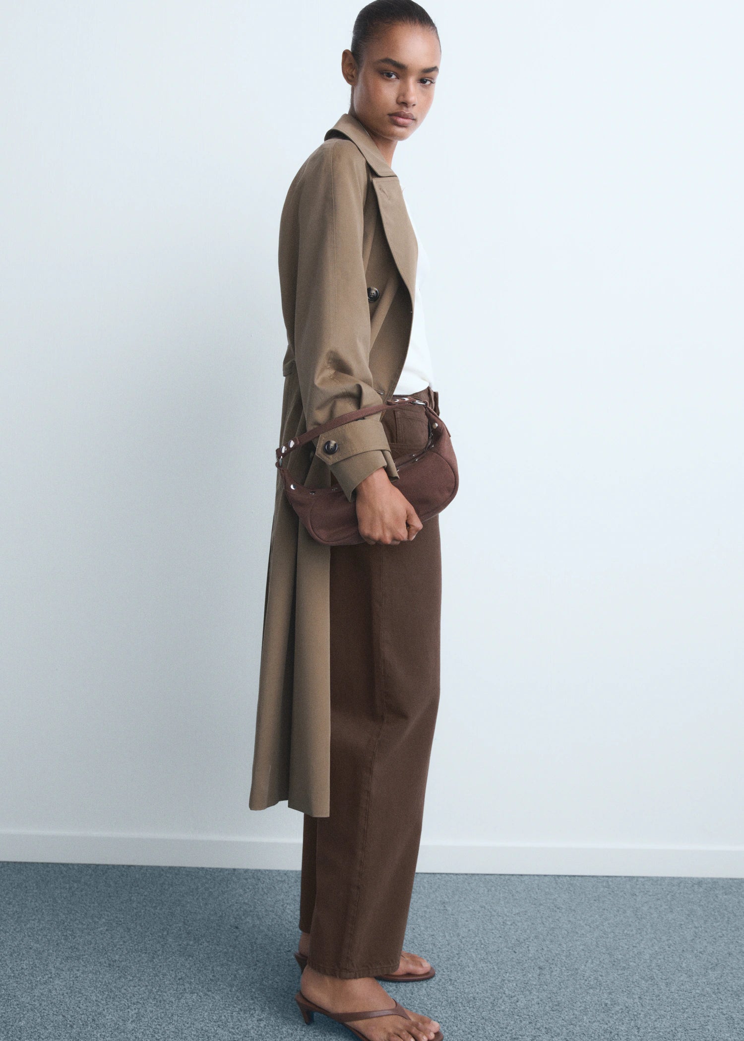 High Waisted Barrel Jeans