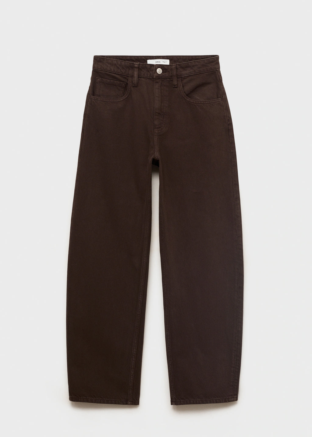 High Waisted Barrel Jeans