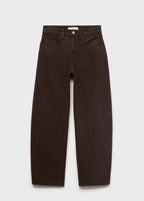 High Waisted Barrel Jeans