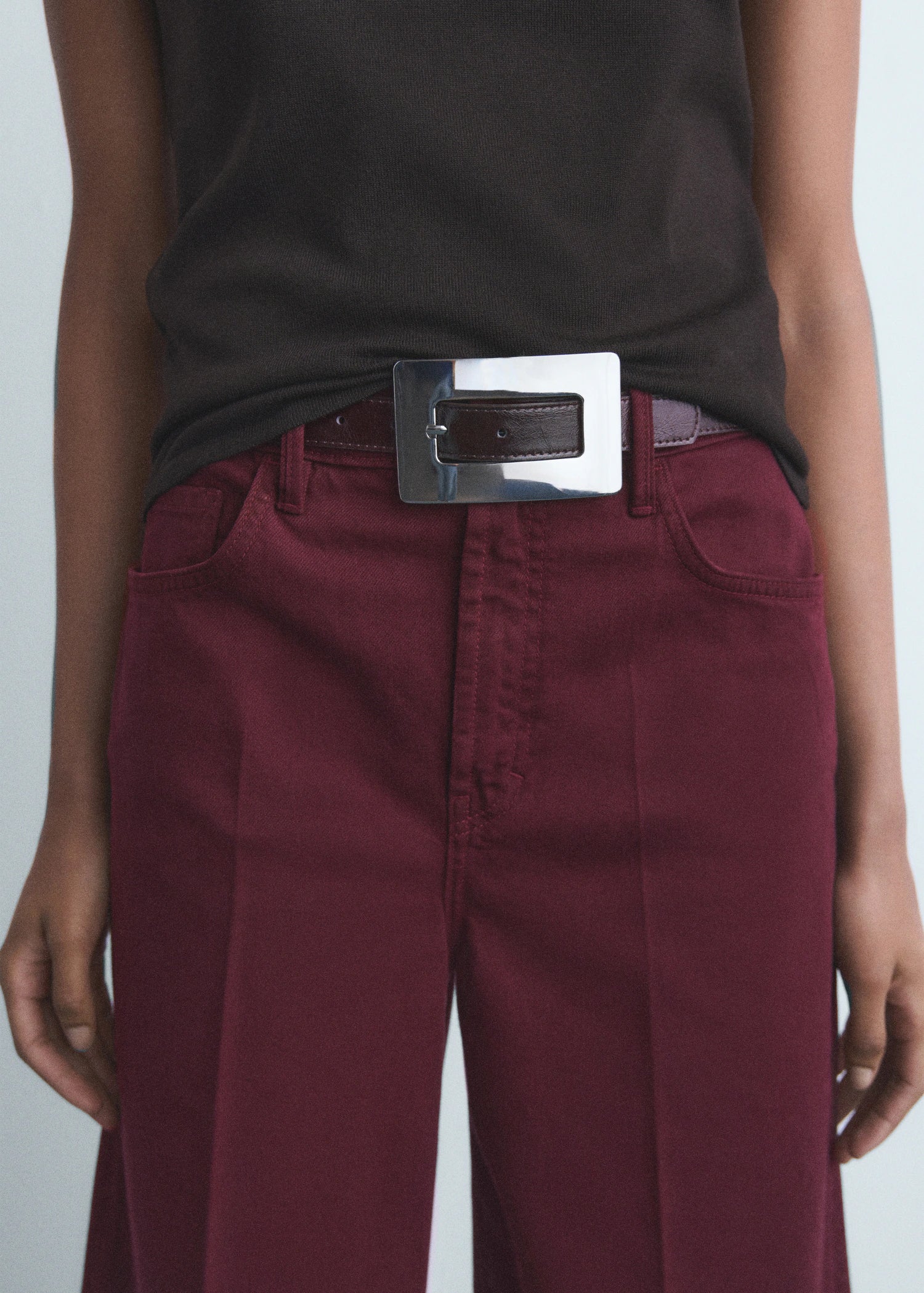 High Waisted Wide Leg Jeans