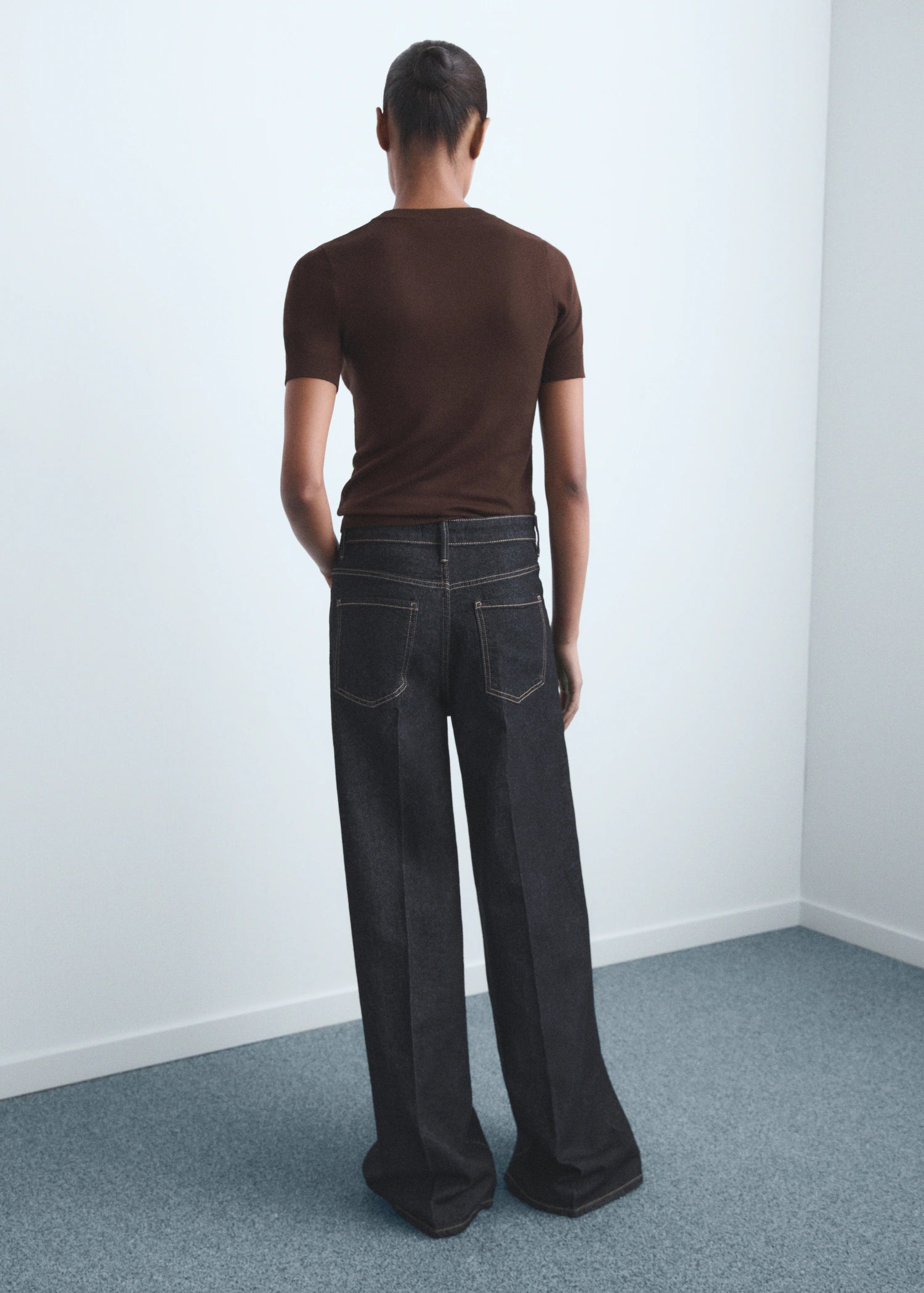 High Waisted Wide Leg Jeans