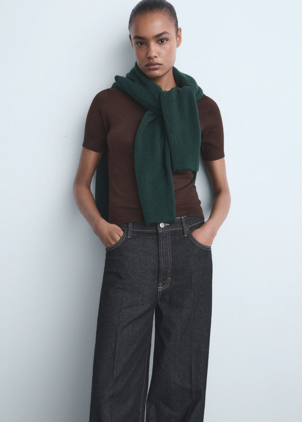 High Waisted Wide Leg Jeans