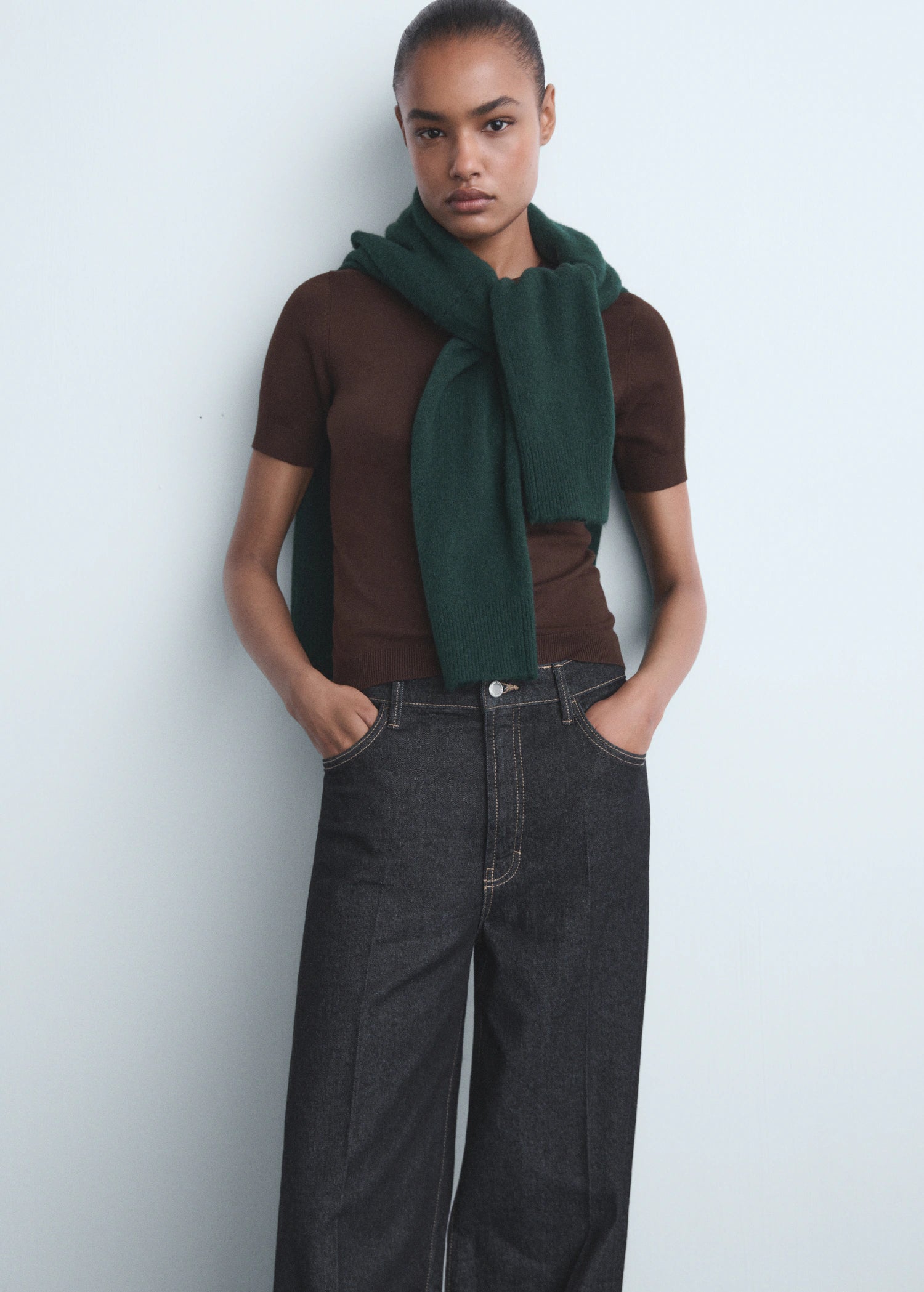 High Waisted Wide Leg Jeans