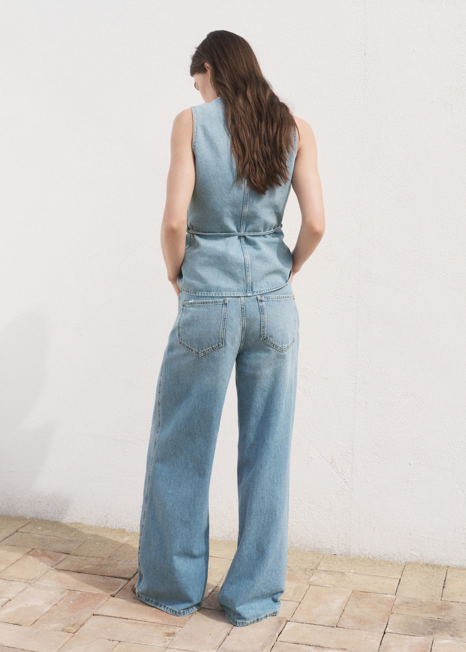 High Waisted Wide Leg Jeans