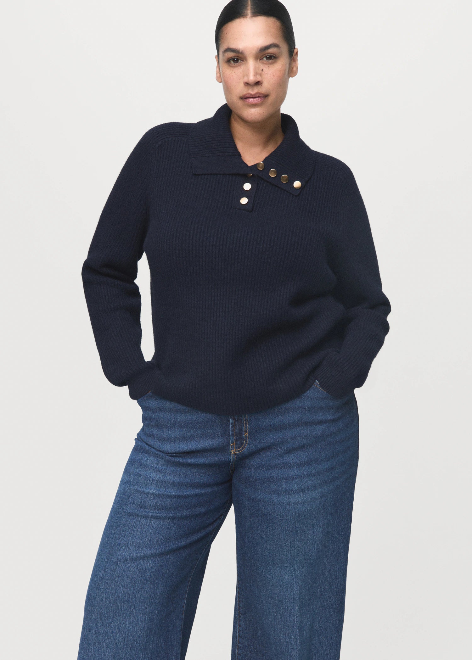 High Waisted Wide Leg Jeans