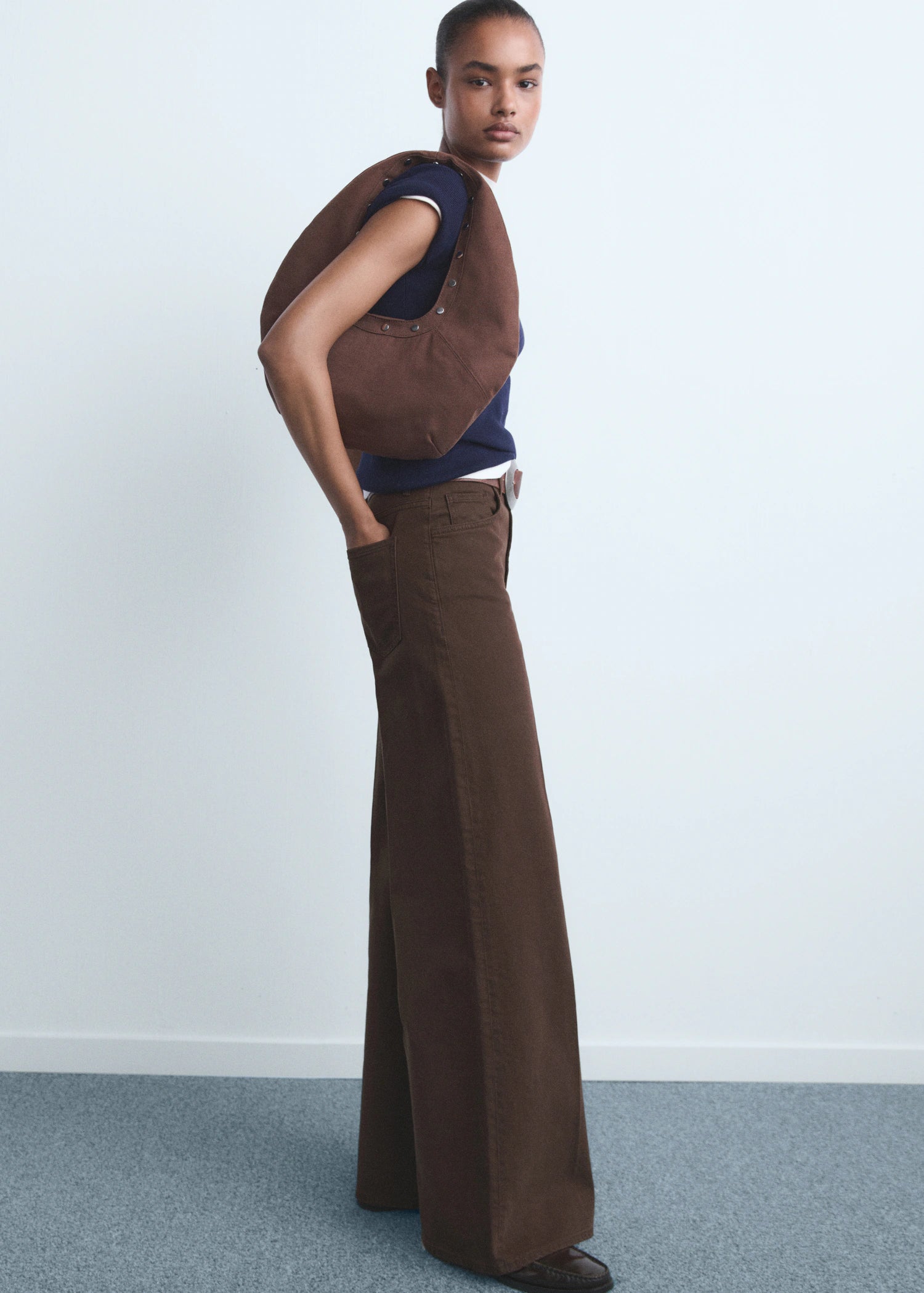 High Waisted Wide Leg Jeans