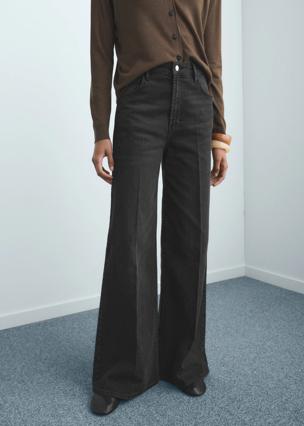 High Waisted Wide Leg Jeans