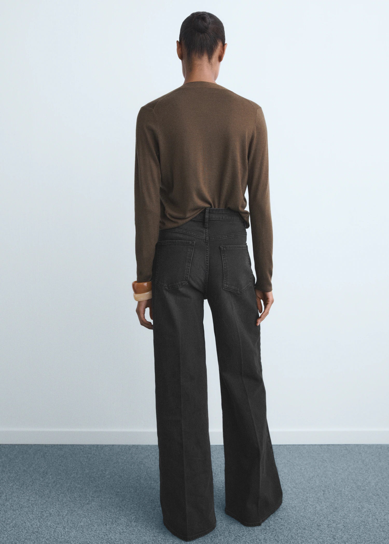 High Waisted Wide Leg Jeans