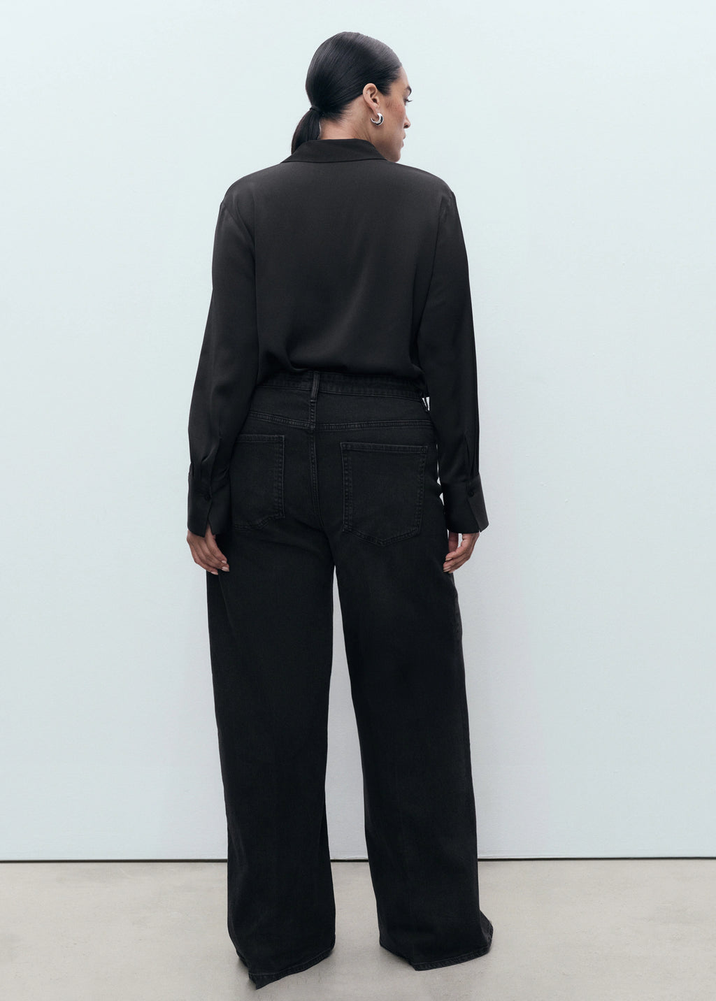 High Waisted Wide Leg Jeans