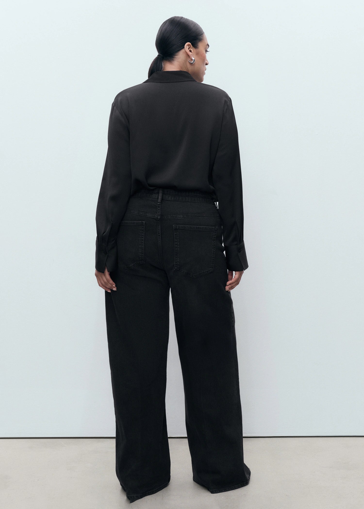 High Waisted Wide Leg Jeans