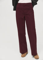 High Waisted Wide Leg Jeans With Stitching