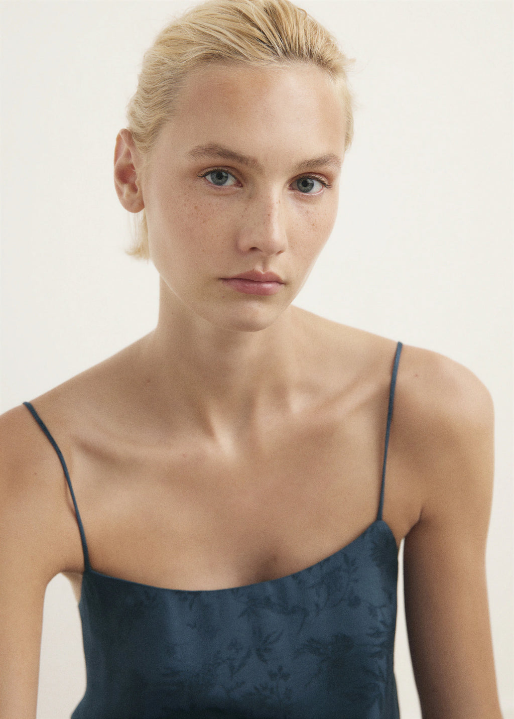 Jacquard Satin Nightdress