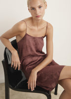 Jacquard Satin Nightdress