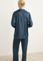 Jacquard Satin Pyjama Shirt