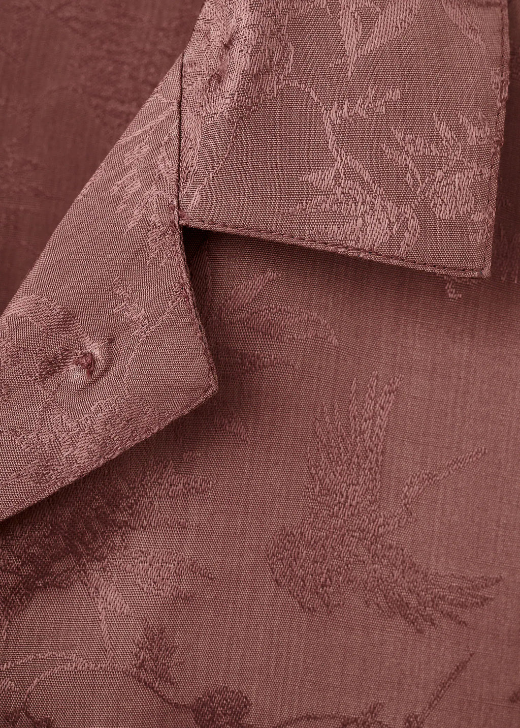 Jacquard Satin Pyjama Shirt