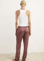 Jacquard Satin Pyjama Trousers