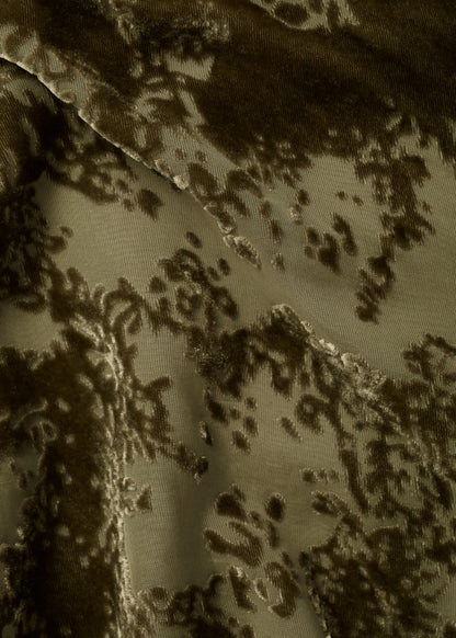 Jacquard V Neck Dress