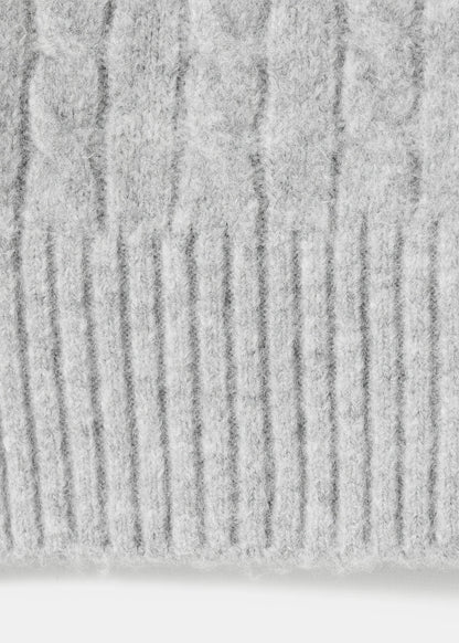 Knitted Braided Cardigan