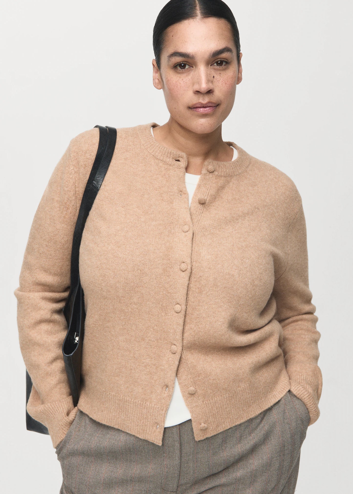 Knitted Button Cardigan