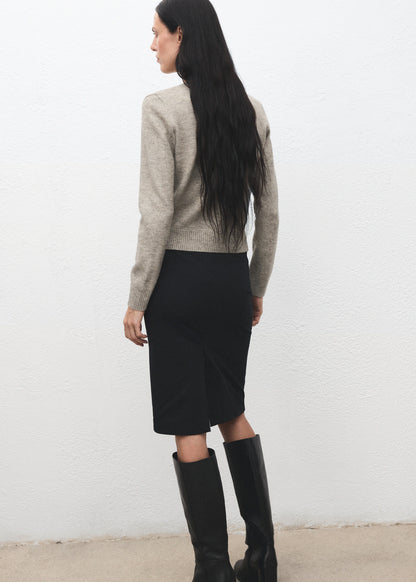 Knitted Button Cardigan