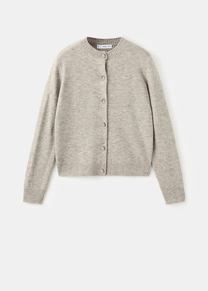 Knitted Button Cardigan
