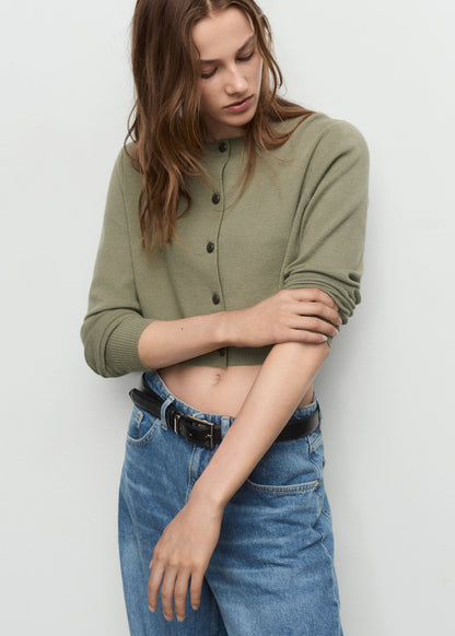 Knitted Button Cardigan