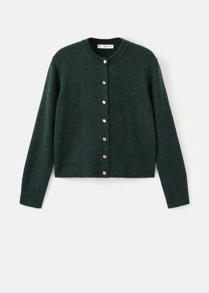 Knitted Button Cardigan