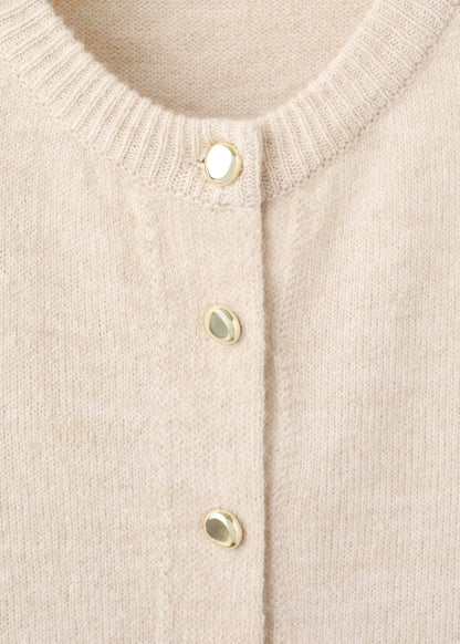 Knitted Button Cardigan