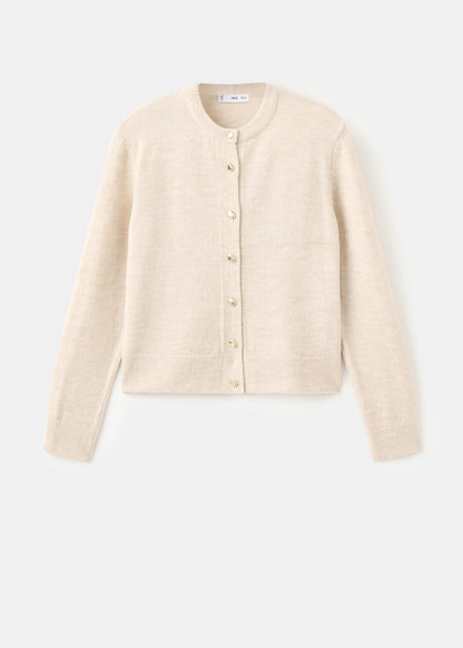 Knitted Button Cardigan