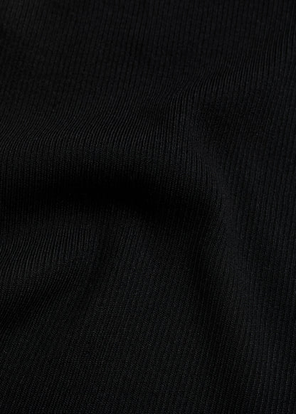 Knitted Dress With Contrasting Details