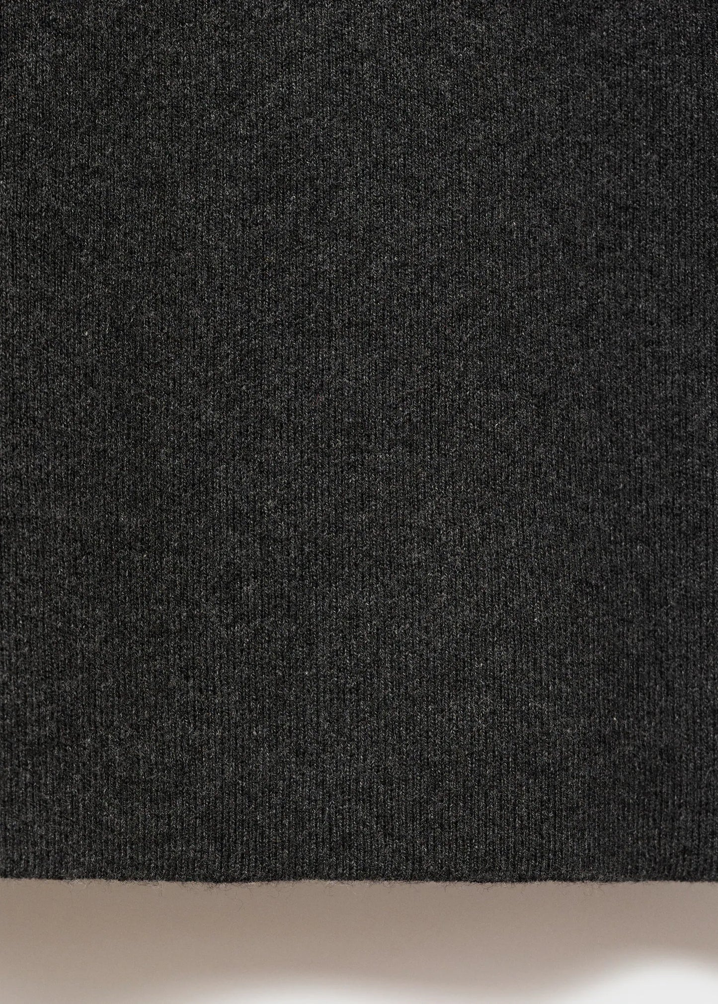 Knitted Dress With Polo Neck