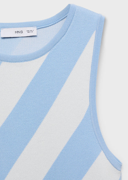 Knitted Dress With Straps