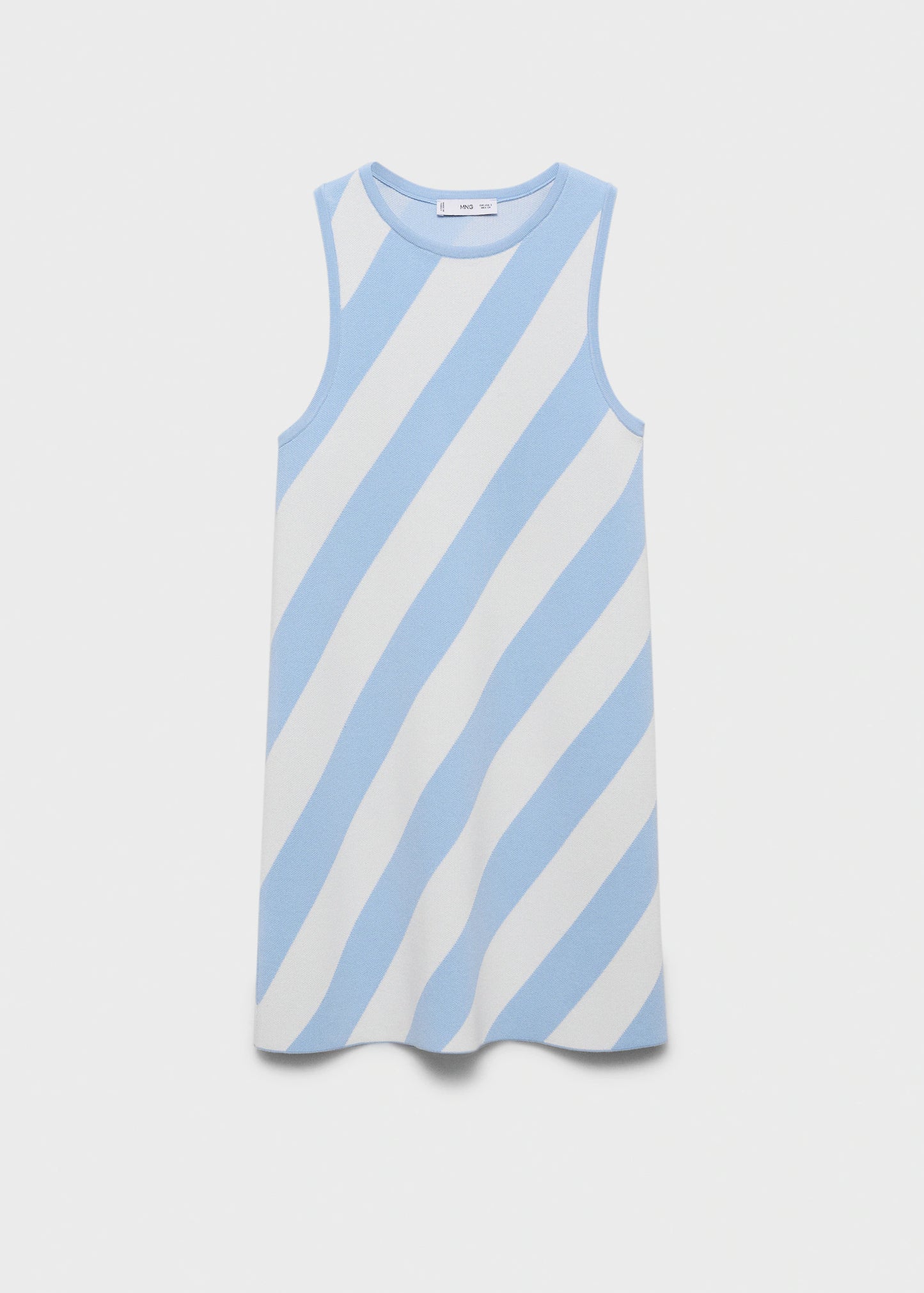 Knitted Dress With Straps