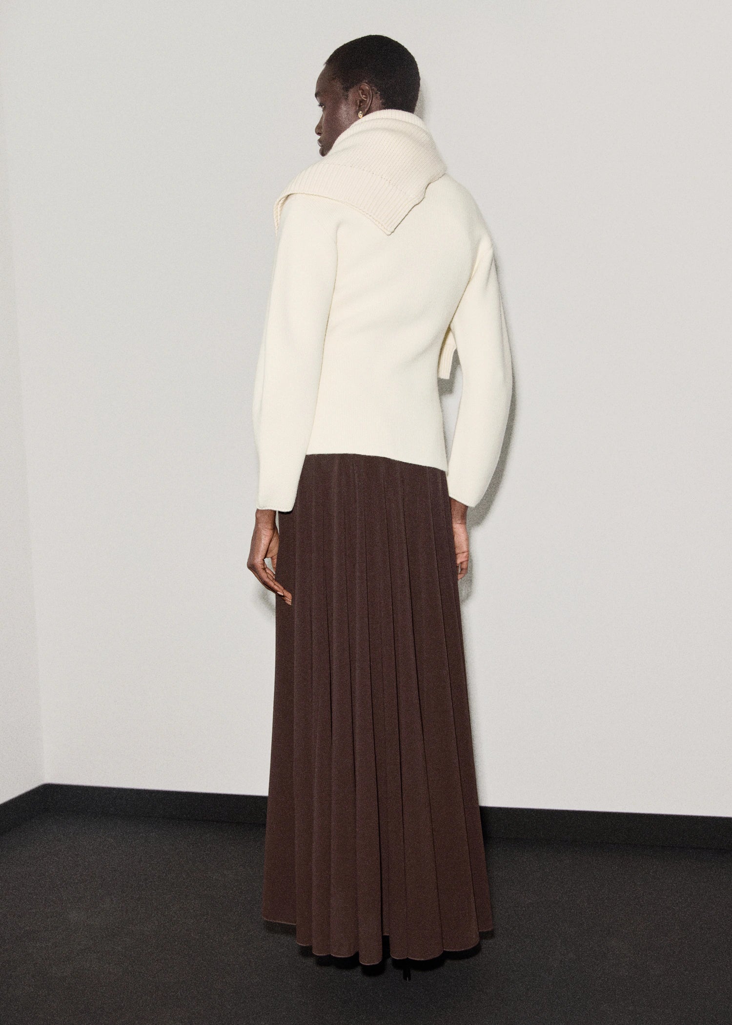 Knitted Jacket With Zip