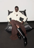 Knitted Jacket With Zip