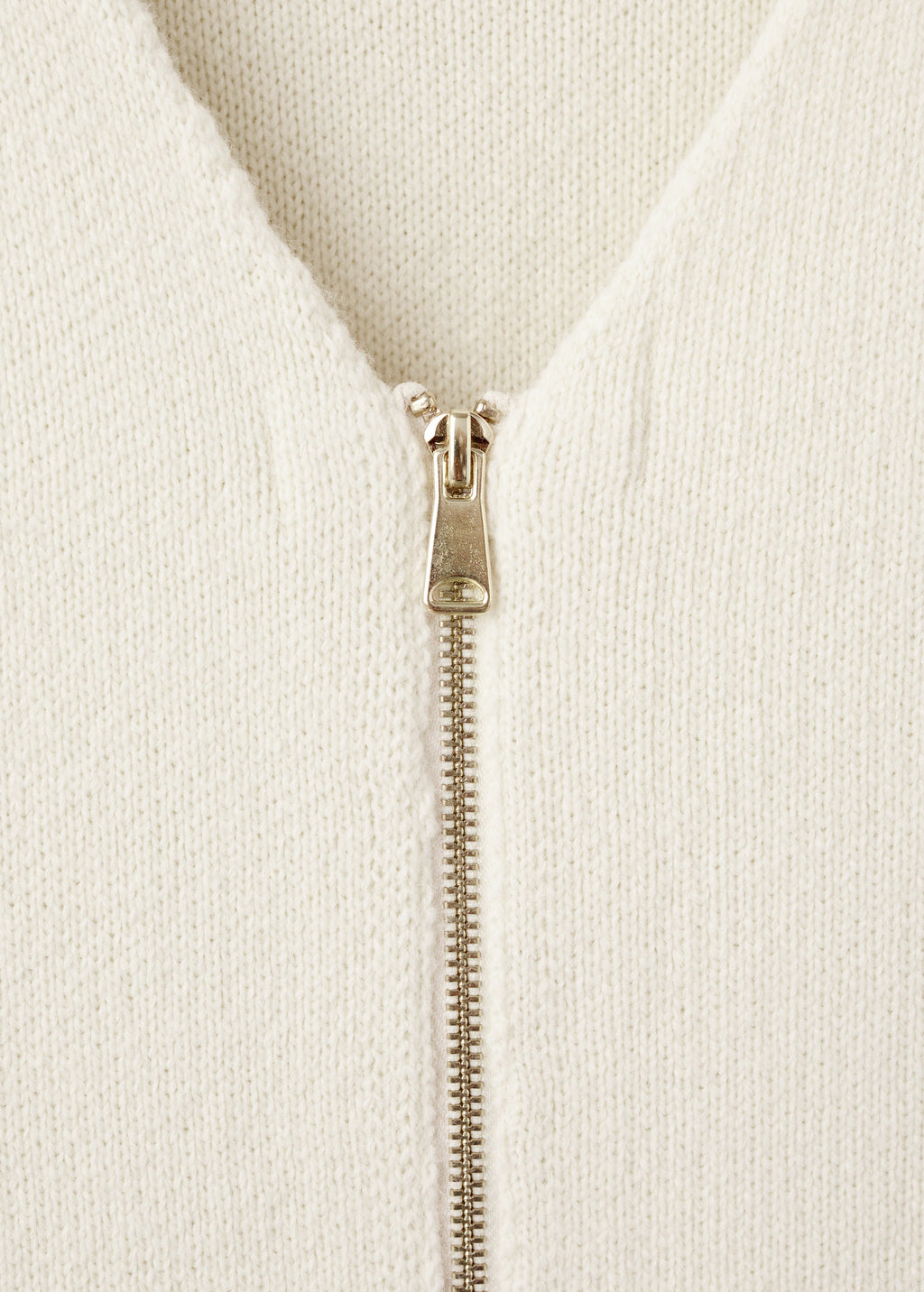 Knitted Jacket With Zip